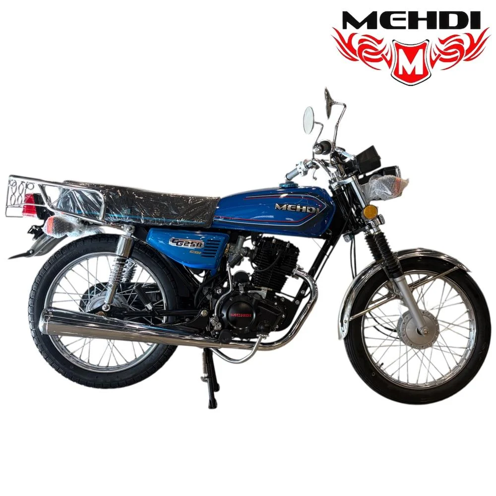 دراجة مهدي سبورت 250CC – اللون الأزرق المطفي | Mehdi Sport Motorcycle