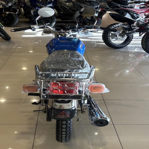 دراجة مهدي سبورت 250CC – اللون الأزرق المطفي | Mehdi Sport Motorcycle