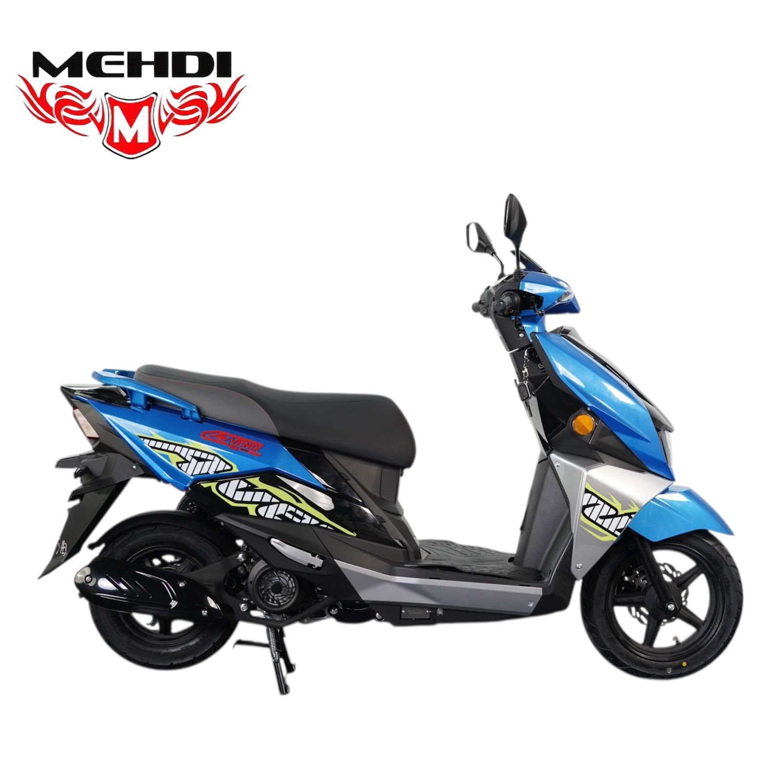 دراجة دباب شبيه افينيوس مهدي motorcycle لون ازرق