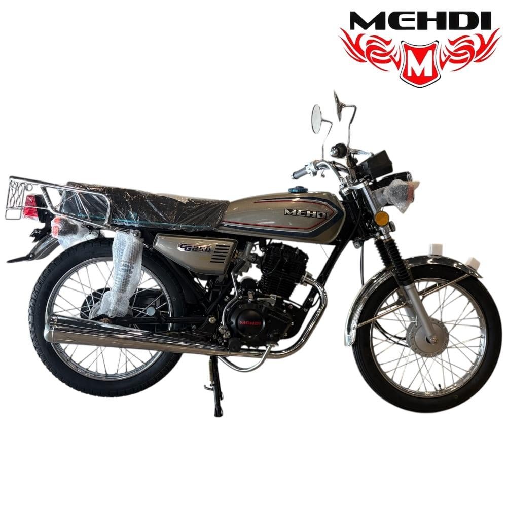 دراجة دباب مهدي 250cc سبورت — لون رمادي | القلاف لدراجات النارية