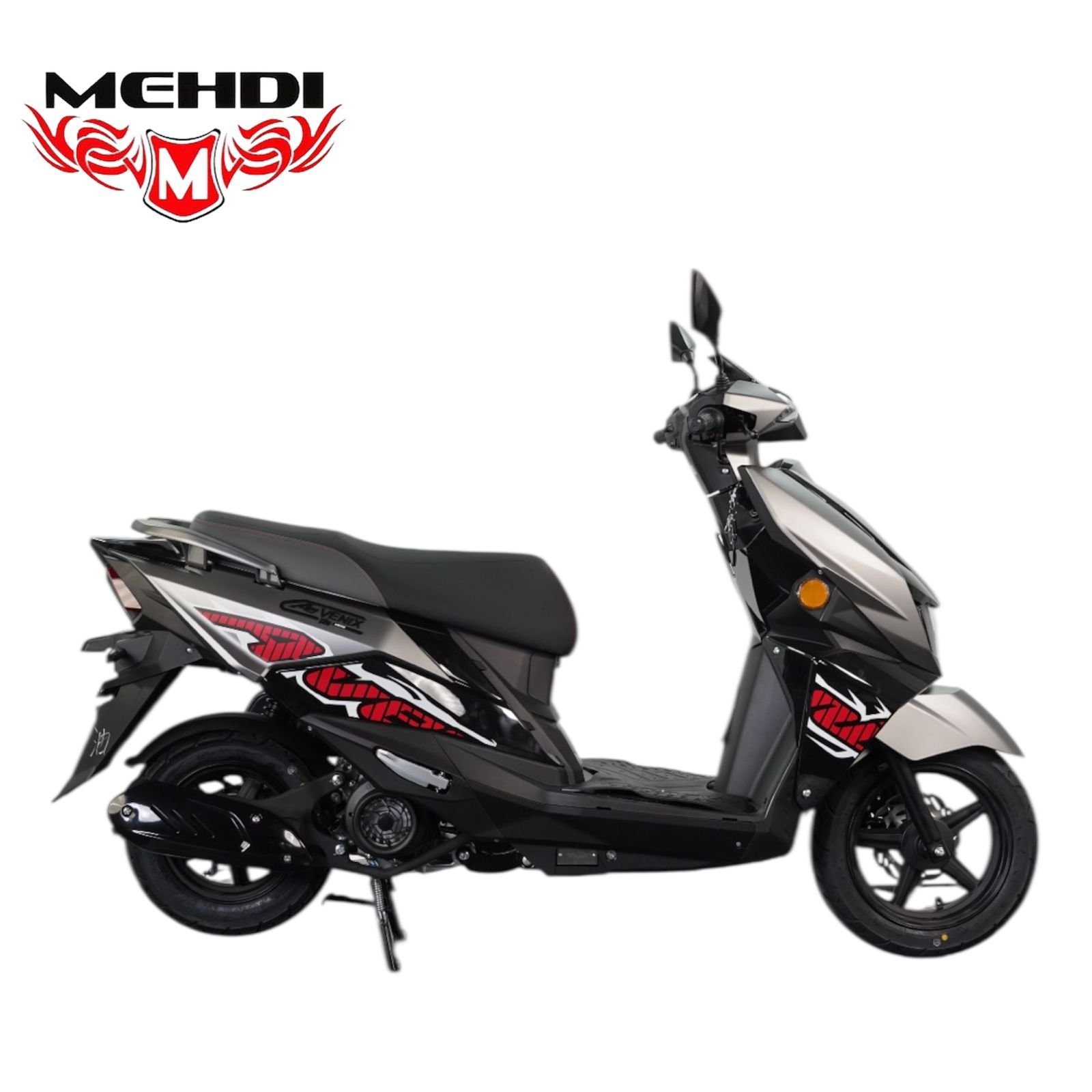 دراجة دباب شبيه افينيوس مهدي motorcycle لون رمادي