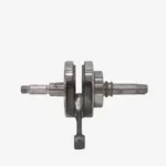 القلاف_للدراجات_النارية_ يظهر تجميع عمود الكرنك سعة 250 سم³ (crankshaft) على خلفية بيضاء بسيطة مع شعار «Power Sport» في الزاوية السفلية اليسرى. _دراجة_نارية